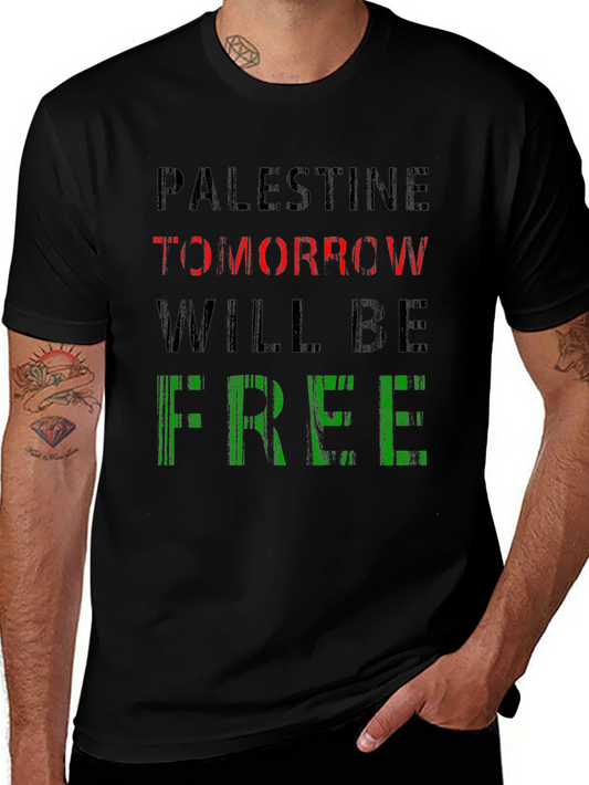 Palestine Will Be Free T-Shirt - Black