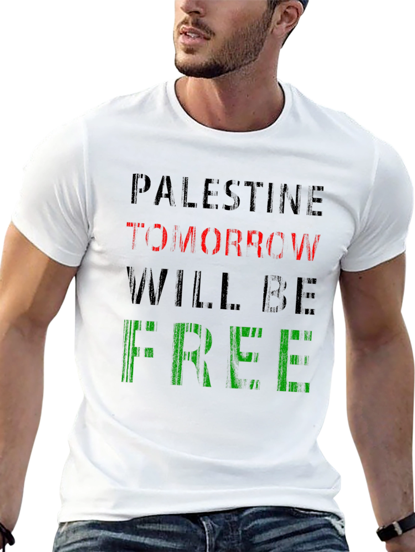 Palestine Will Be Free T-Shirt - Black