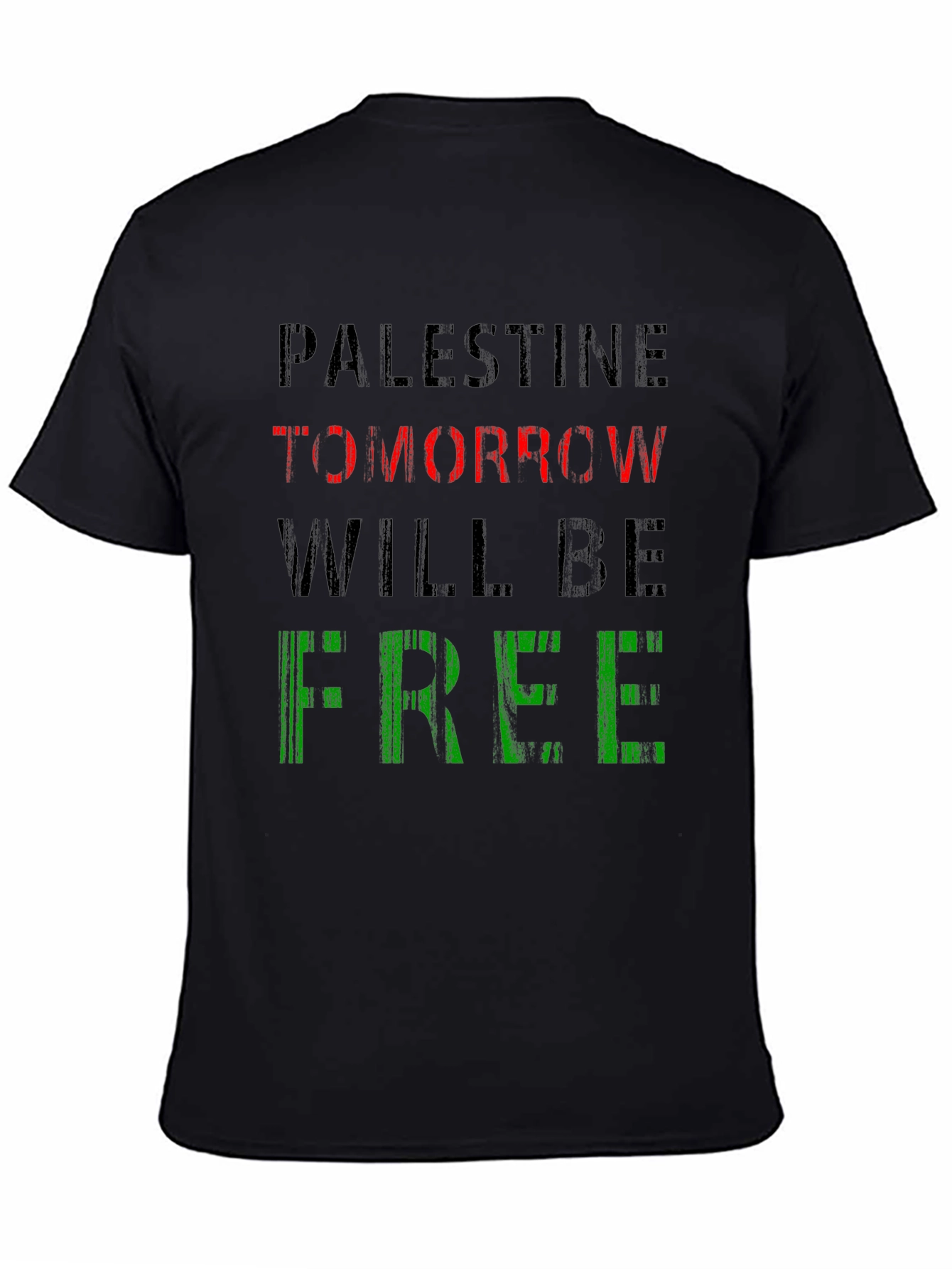 Palestine Will Be Free T-Shirt - Black