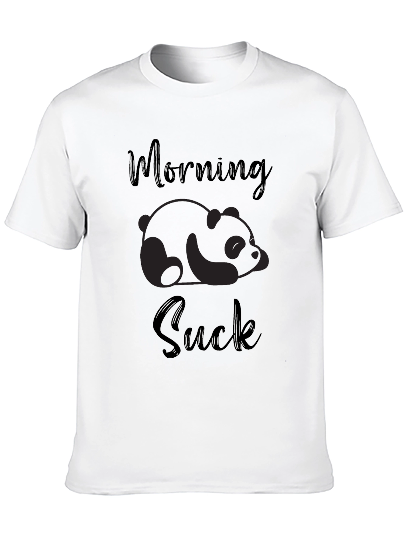 Morning Suck Panda Graphic Tee