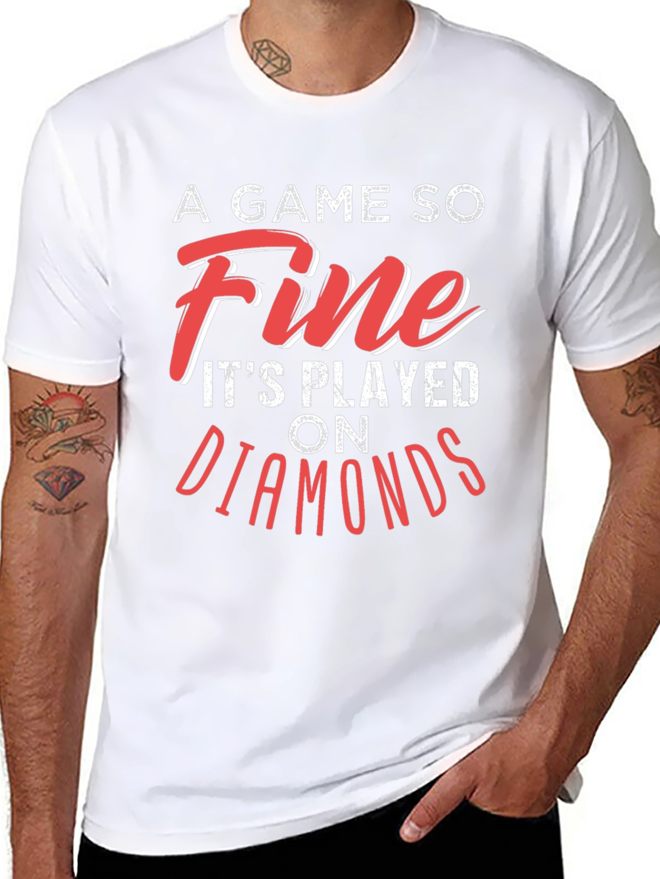 A Game So Fine Mens Graphic T-Shirt