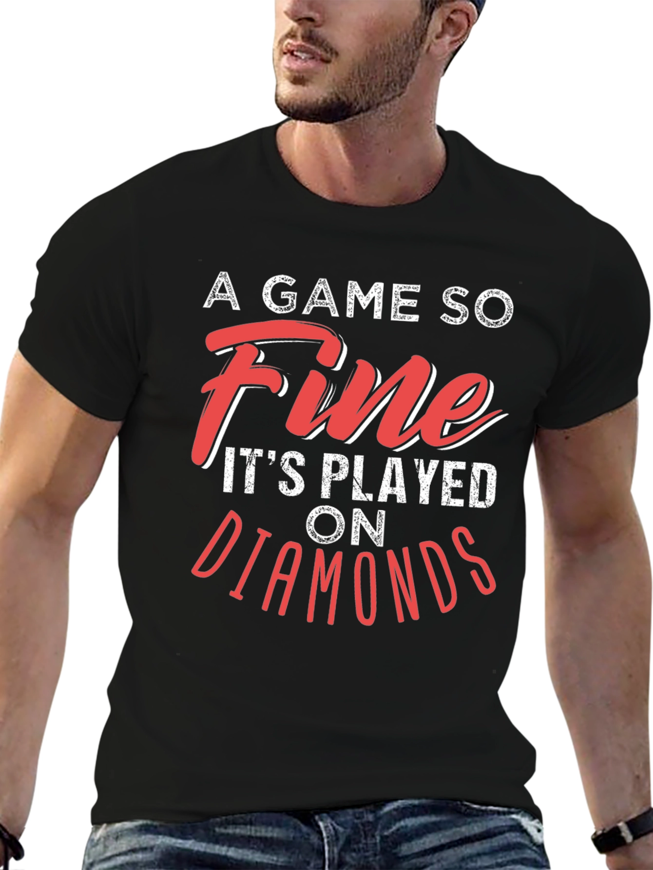 A Game So Fine Mens Graphic T-Shirt