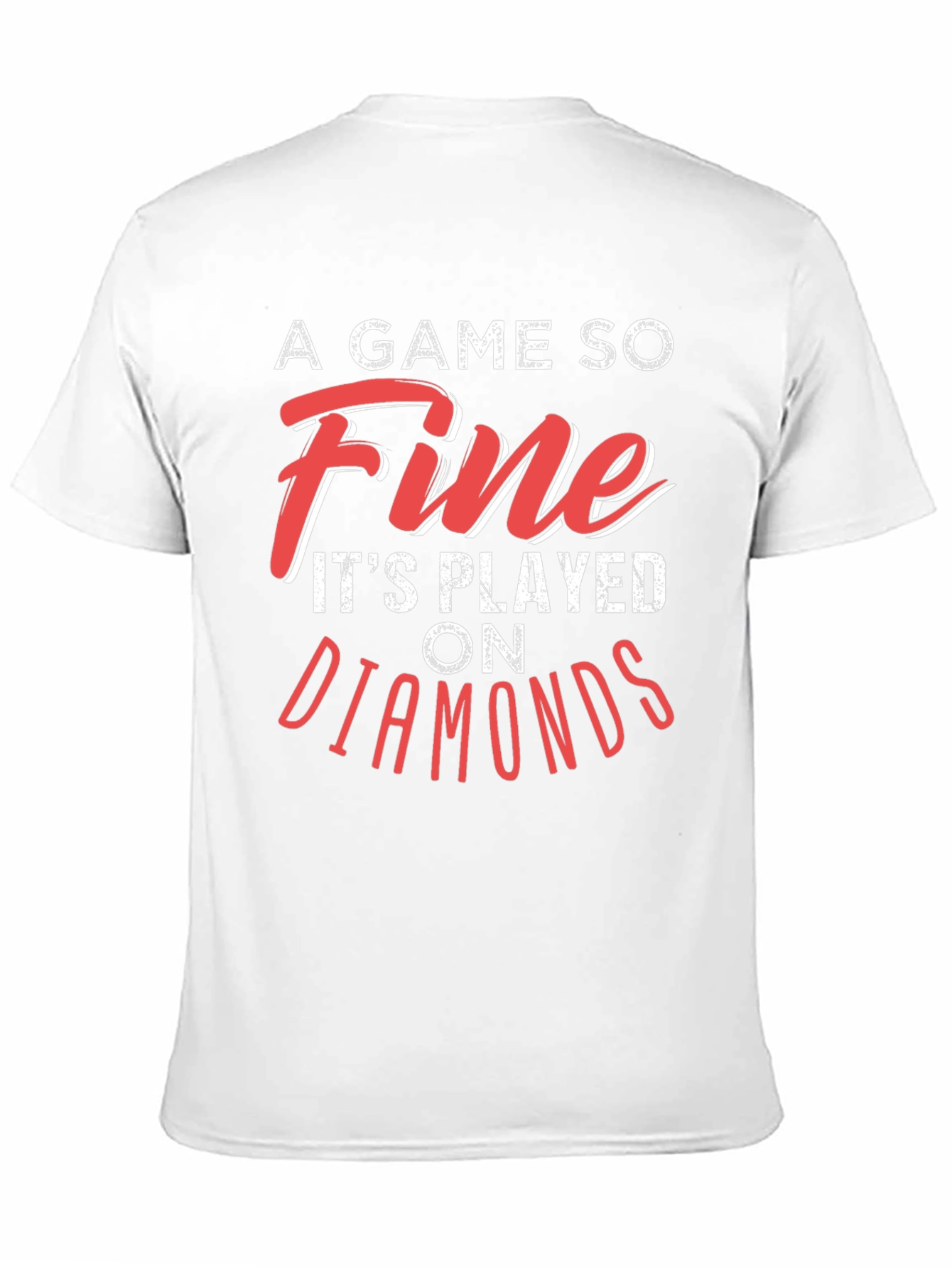 A Game So Fine Mens Graphic T-Shirt