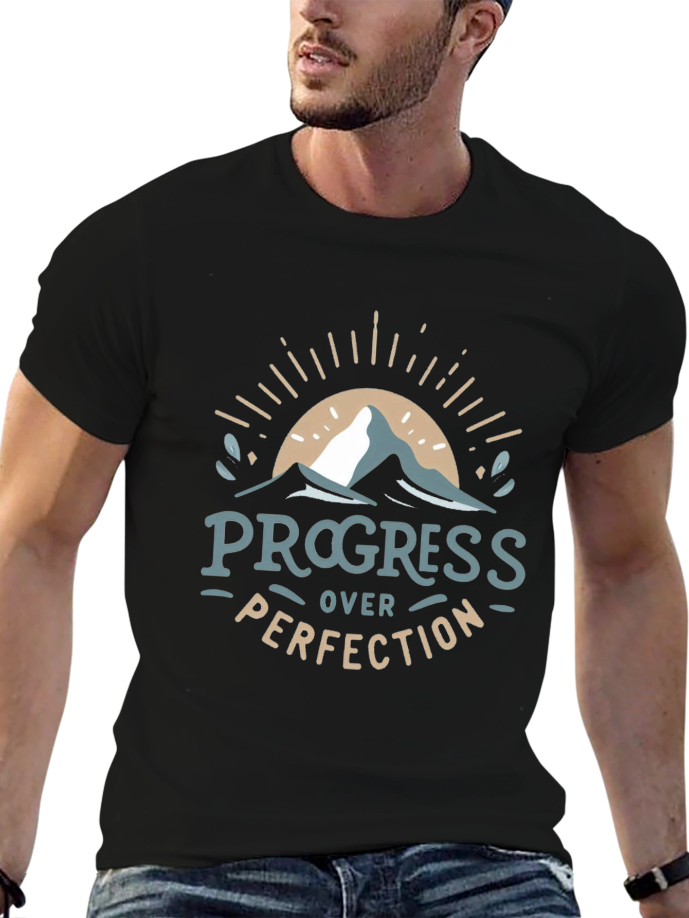 Progress Over Perfection Graphic Tee