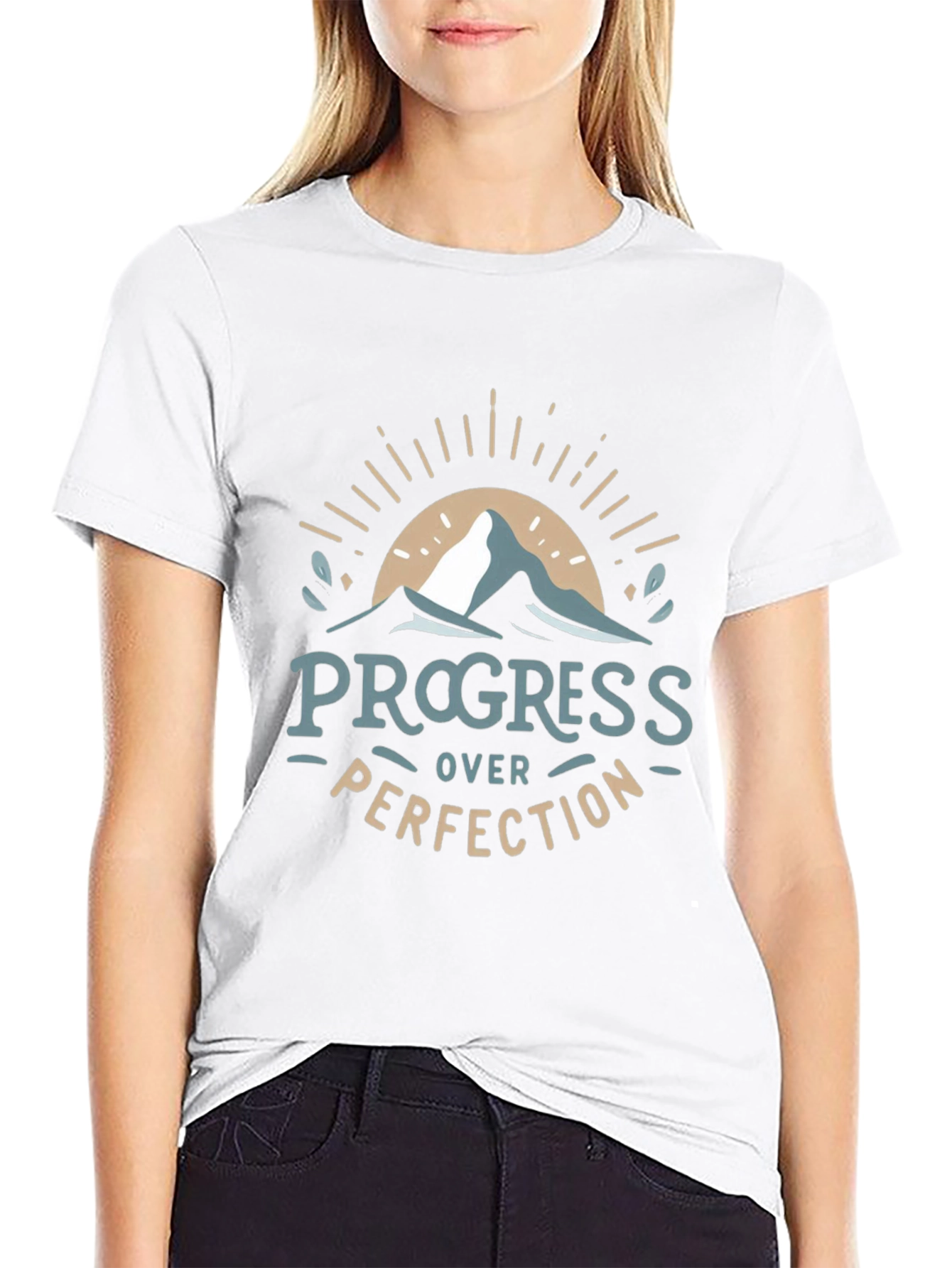Progress Over Perfection Graphic Tee