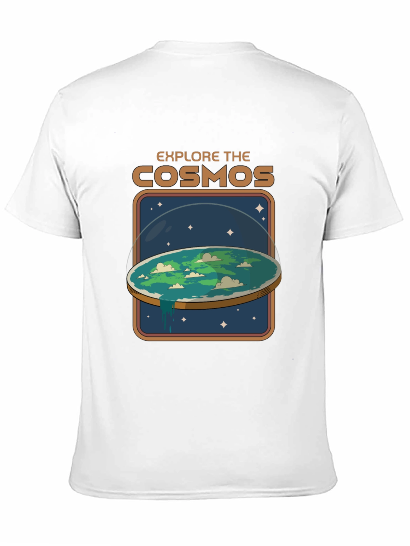 Explore The Cosmos Flat Earth T-Shirt