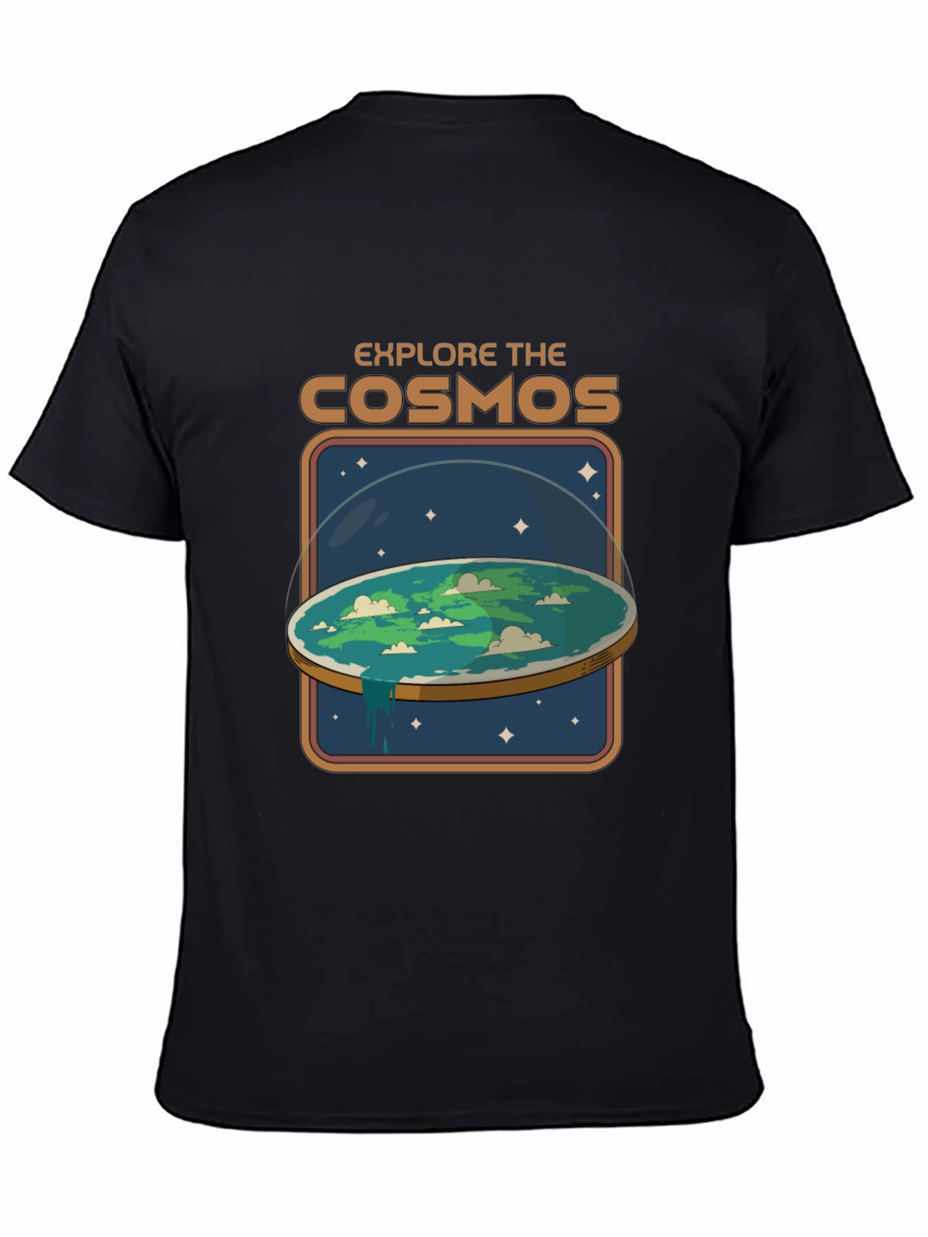 Explore The Cosmos Flat Earth T-Shirt