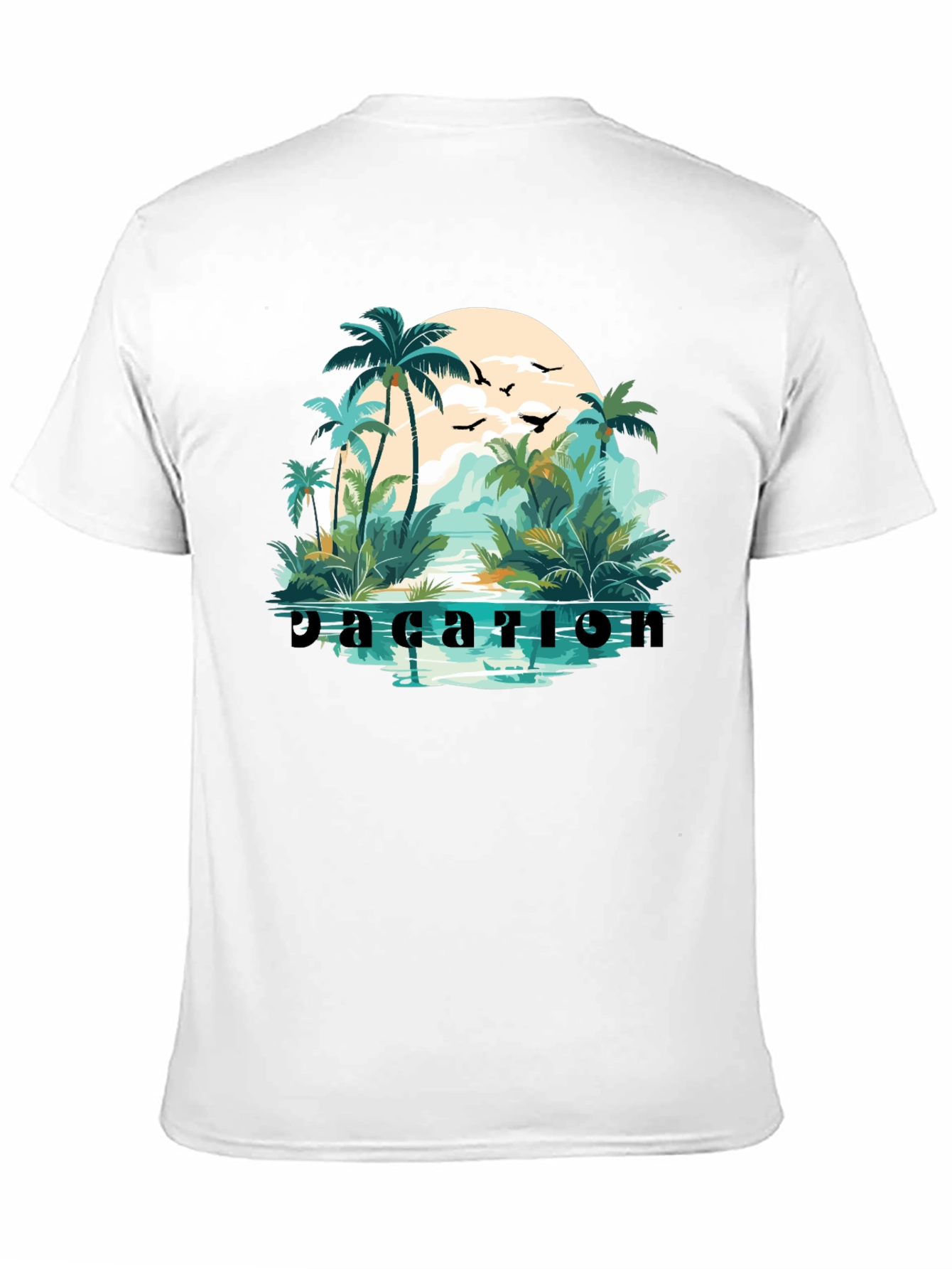Vacation Paradise Graphic T-Shirt