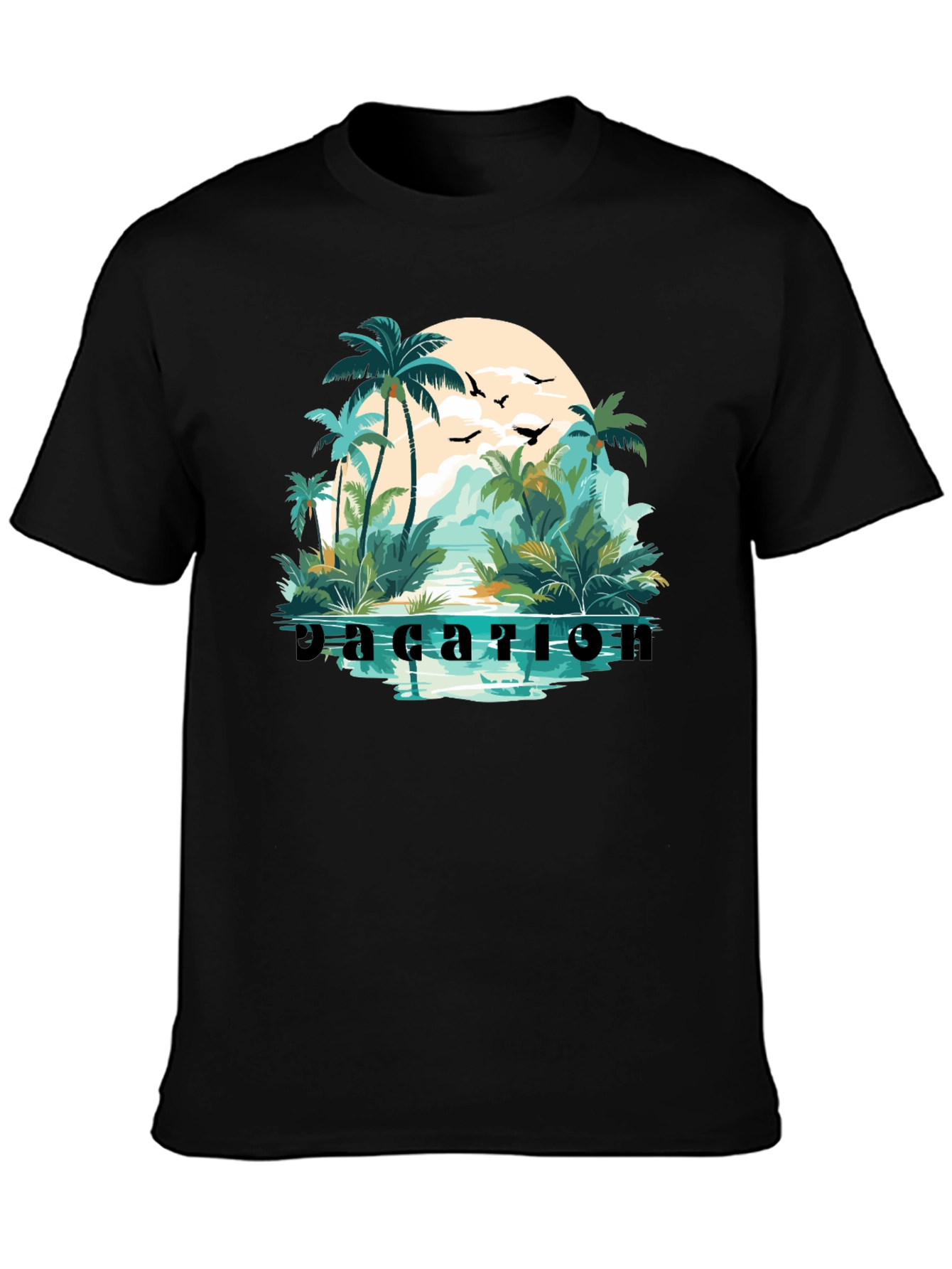 Vacation Paradise Graphic T-Shirt