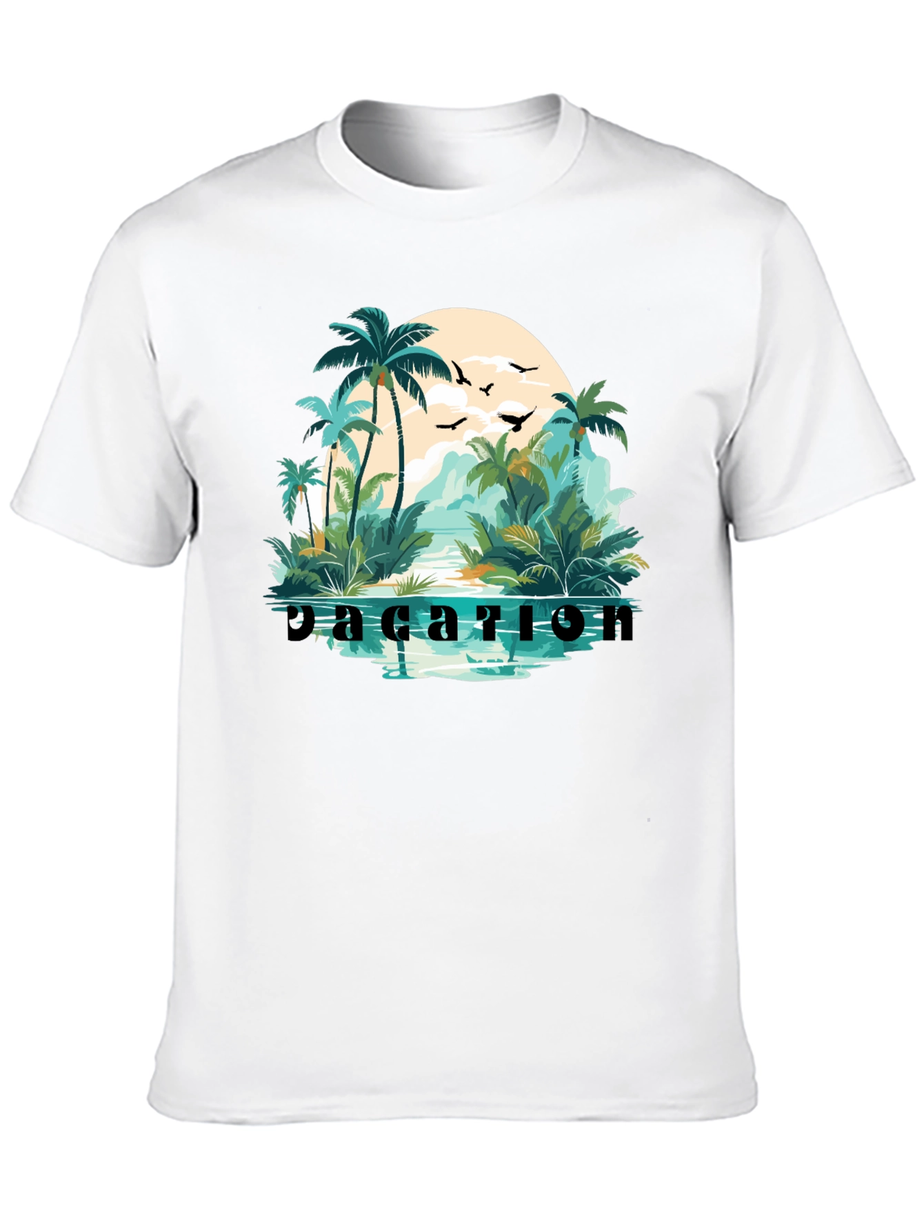 Vacation Paradise Graphic T-Shirt