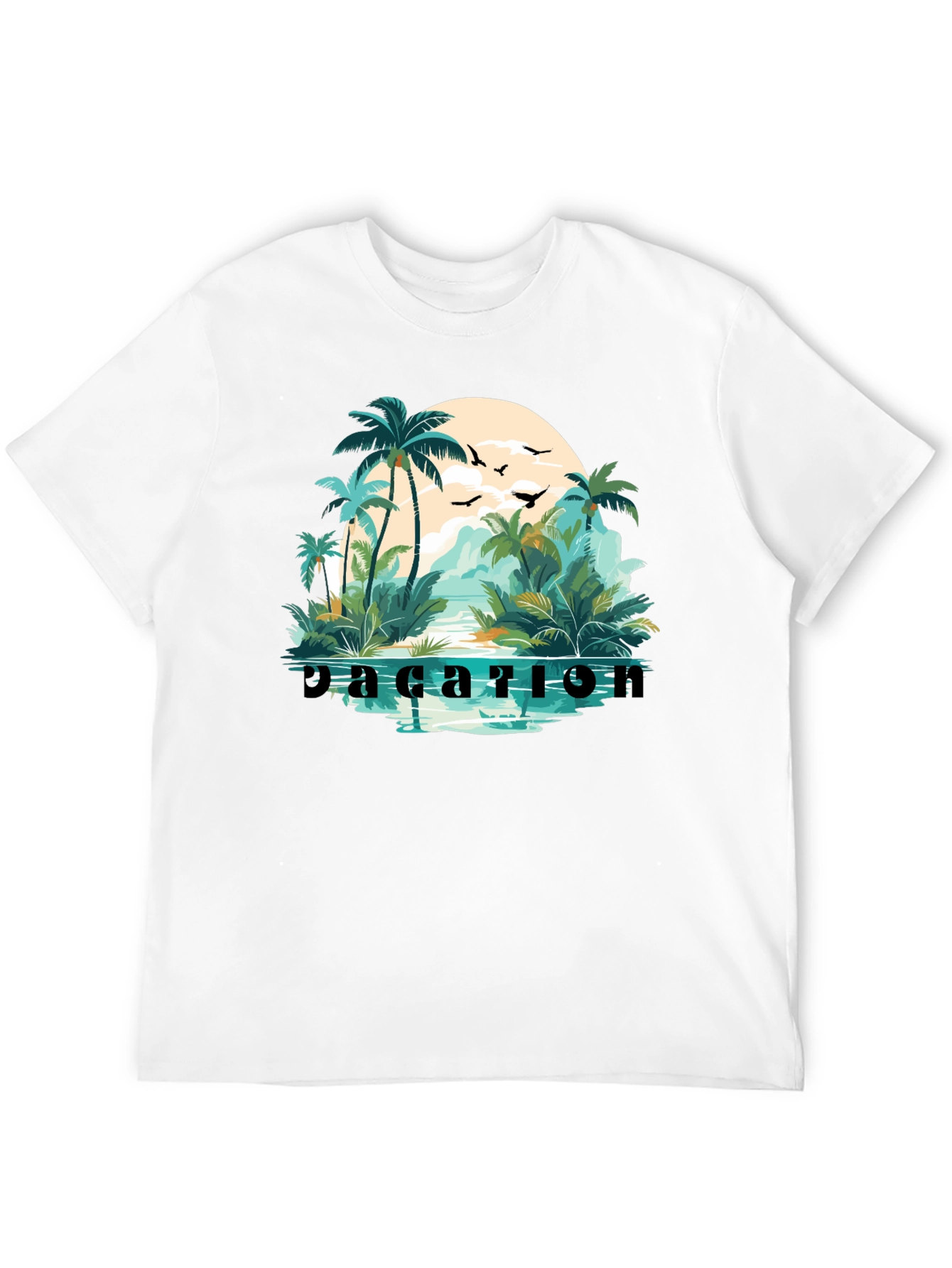 Vacation Paradise Graphic T-Shirt