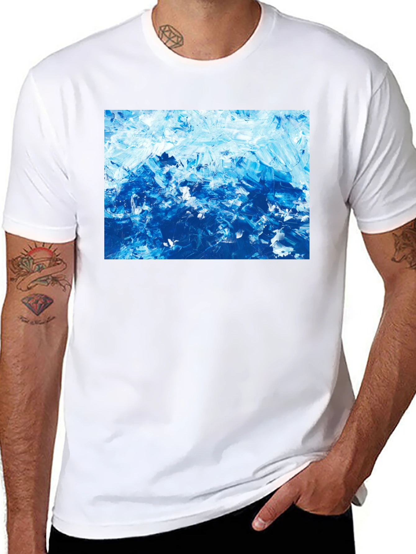 Abstract Art Graphic T-Shirt