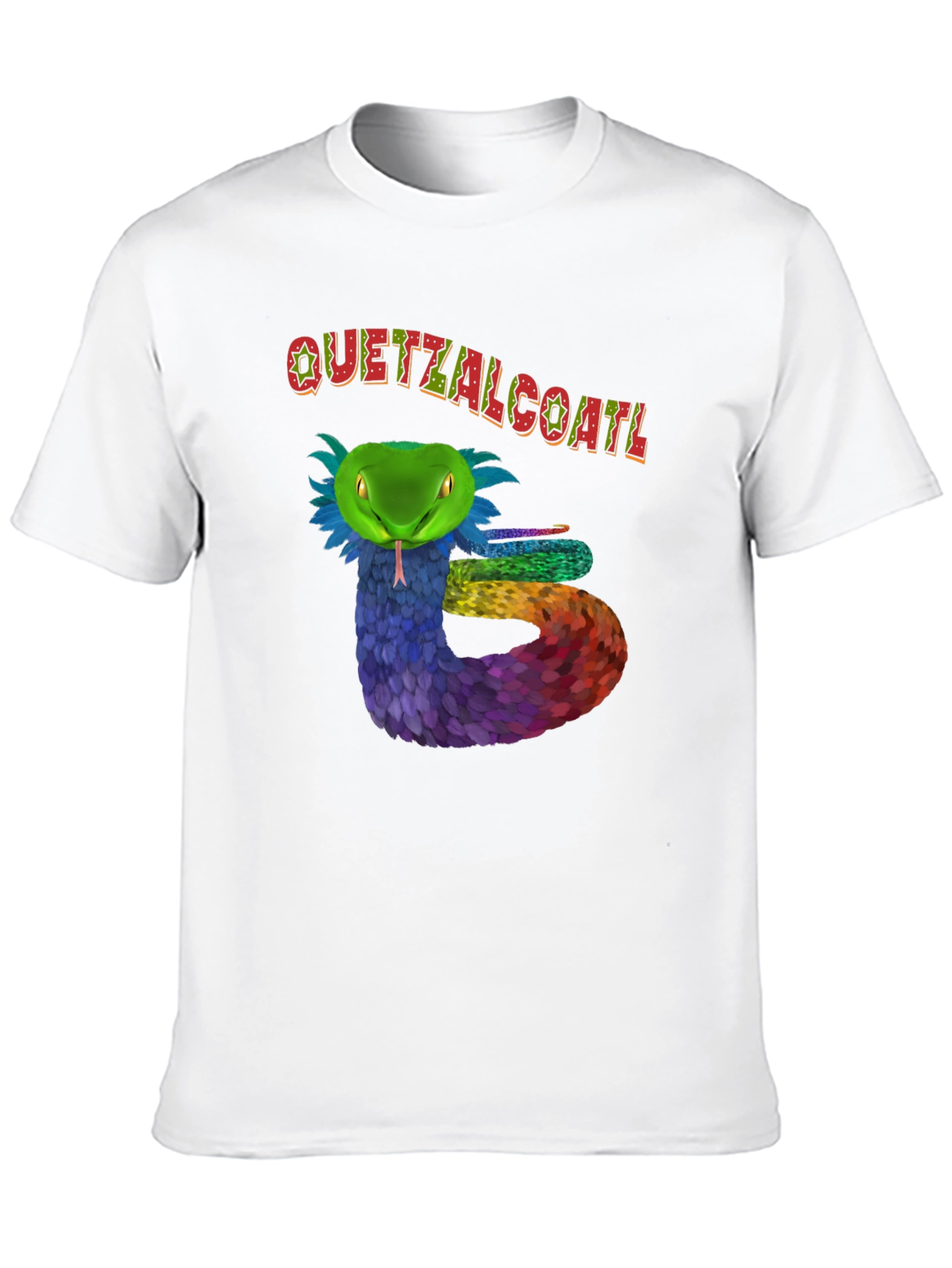 Quetzalcoatl Serpent Graphic T-Shirt