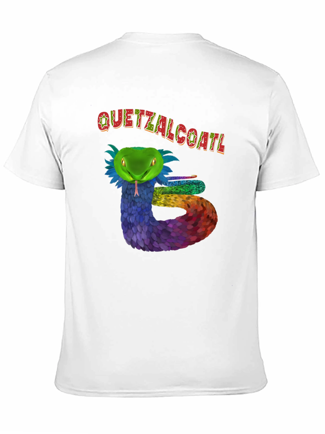 Quetzalcoatl Serpent Graphic T-Shirt