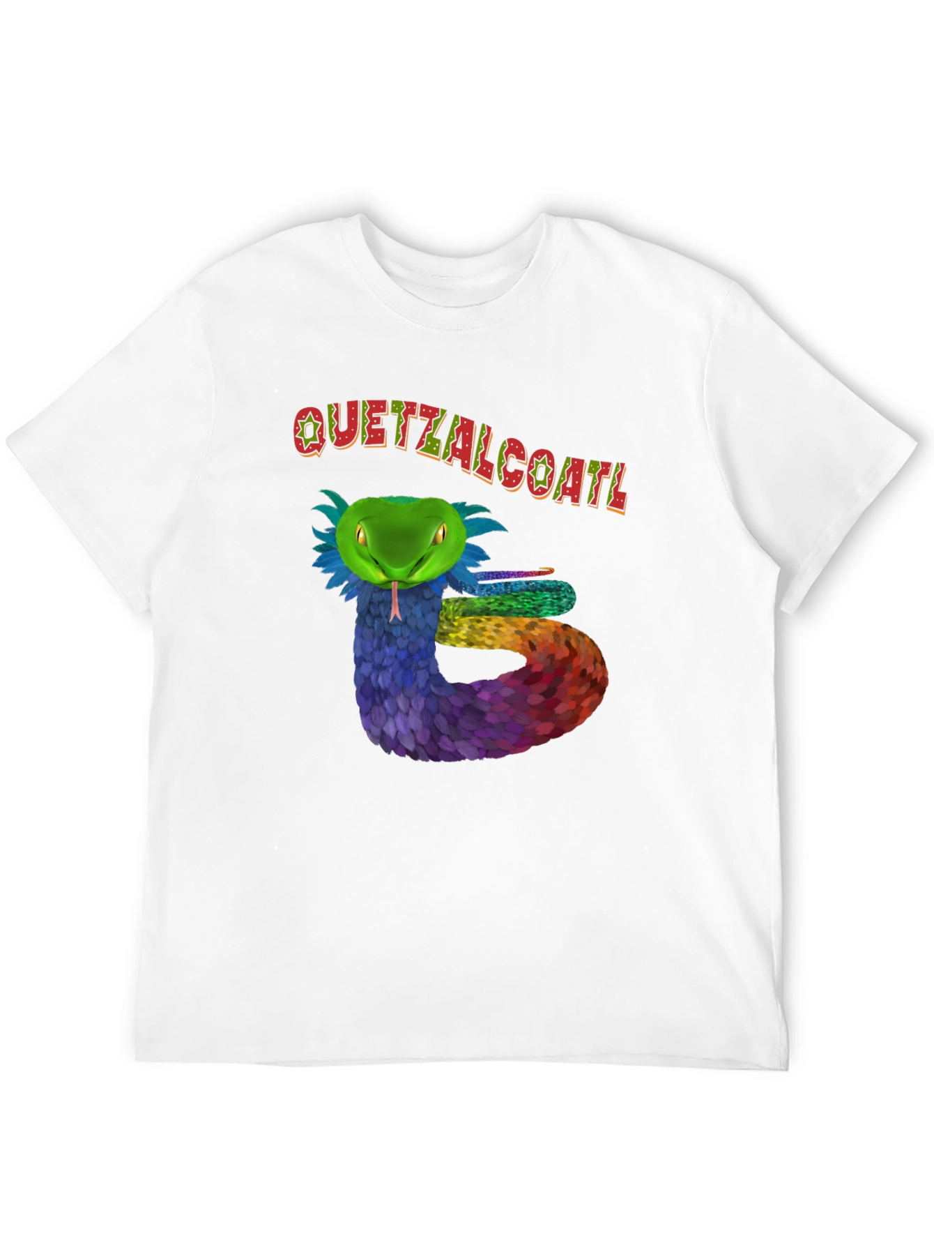 Quetzalcoatl Serpent Graphic T-Shirt