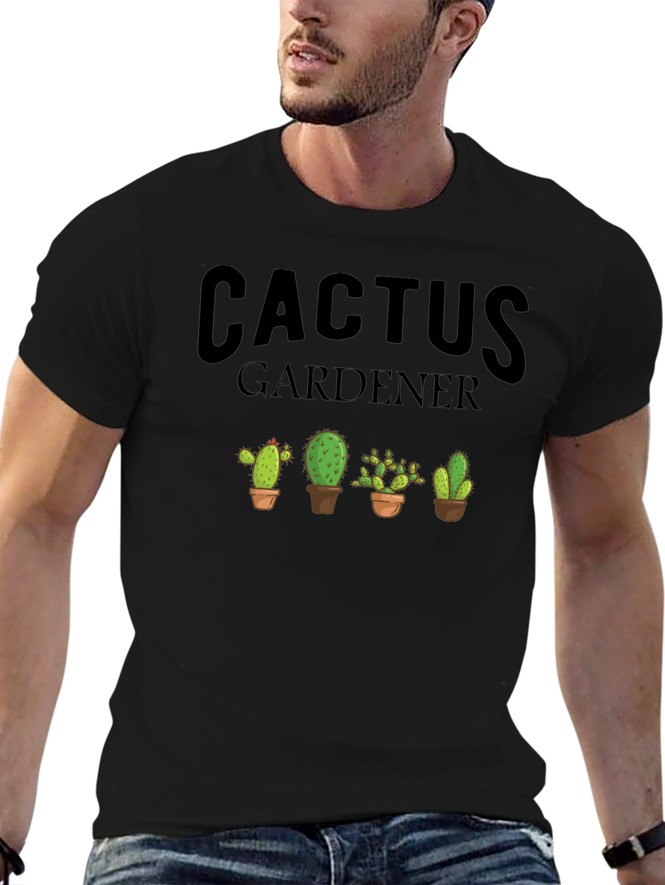 Cactus Gardener Graphic T-Shirt