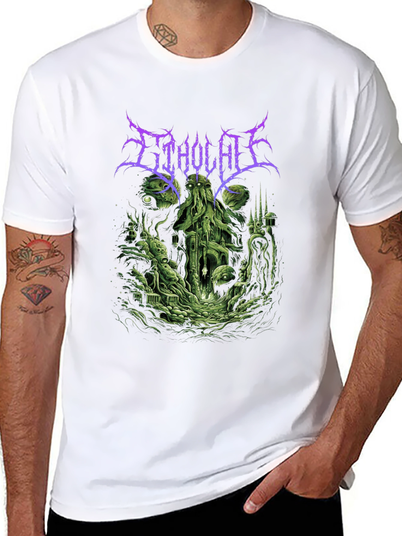 Extholate T-Shirt - Eldritch Horror Design