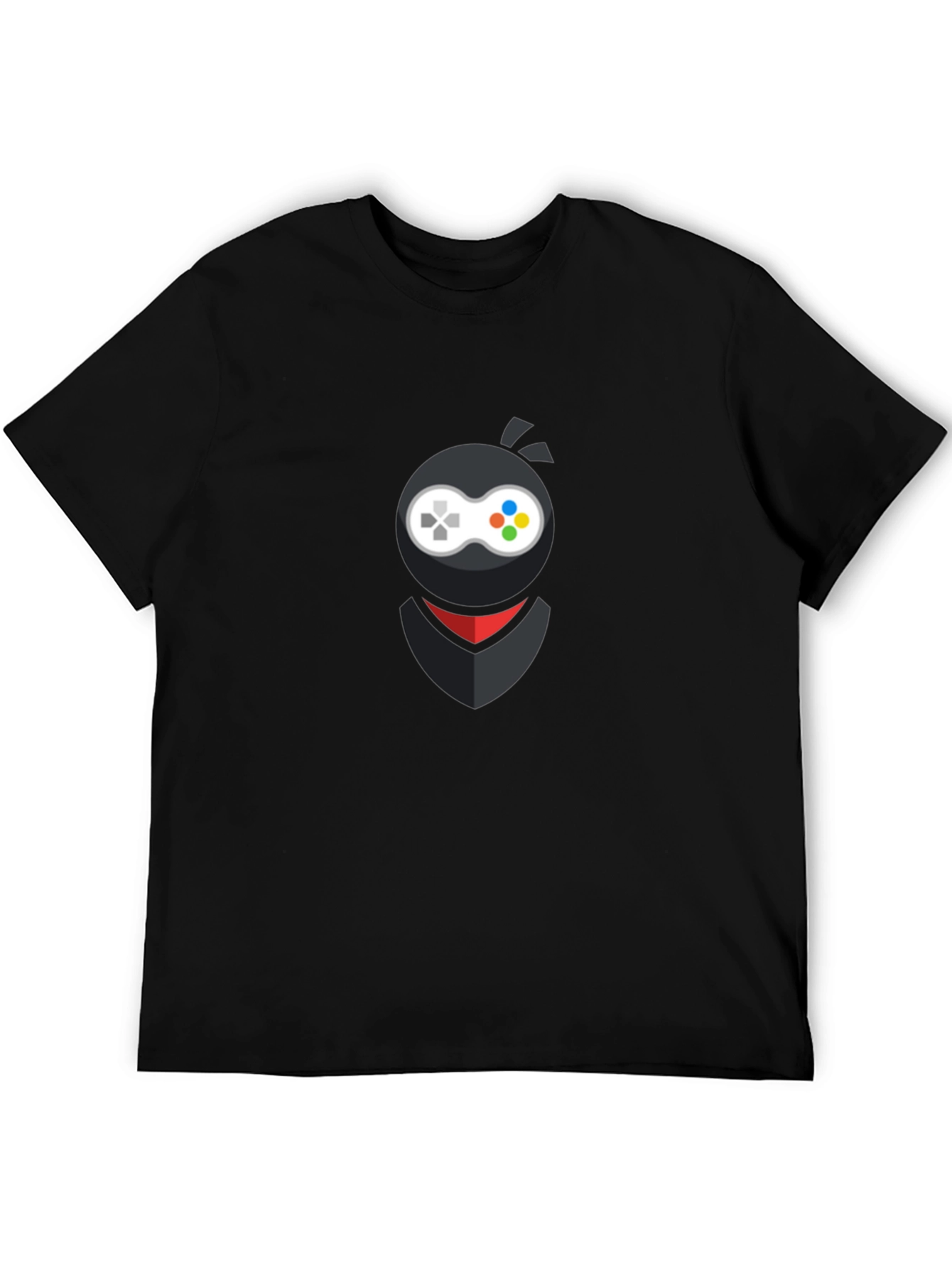 Gamer Ninja Black T-Shirt - Stealth Gaming Style