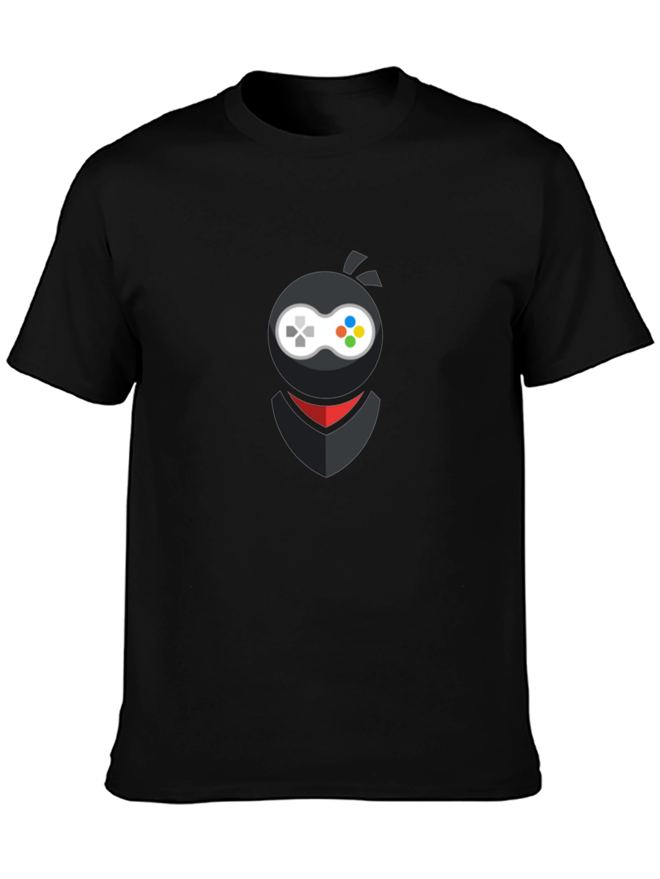 Gamer Ninja Black T-Shirt - Stealth Gaming Style