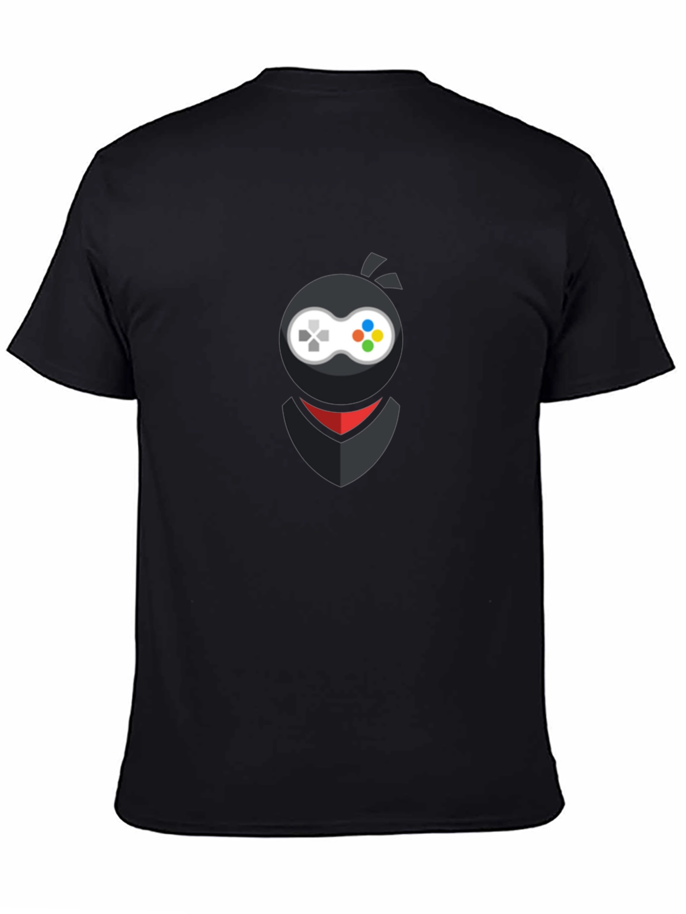 Gamer Ninja Black T-Shirt - Stealth Gaming Style
