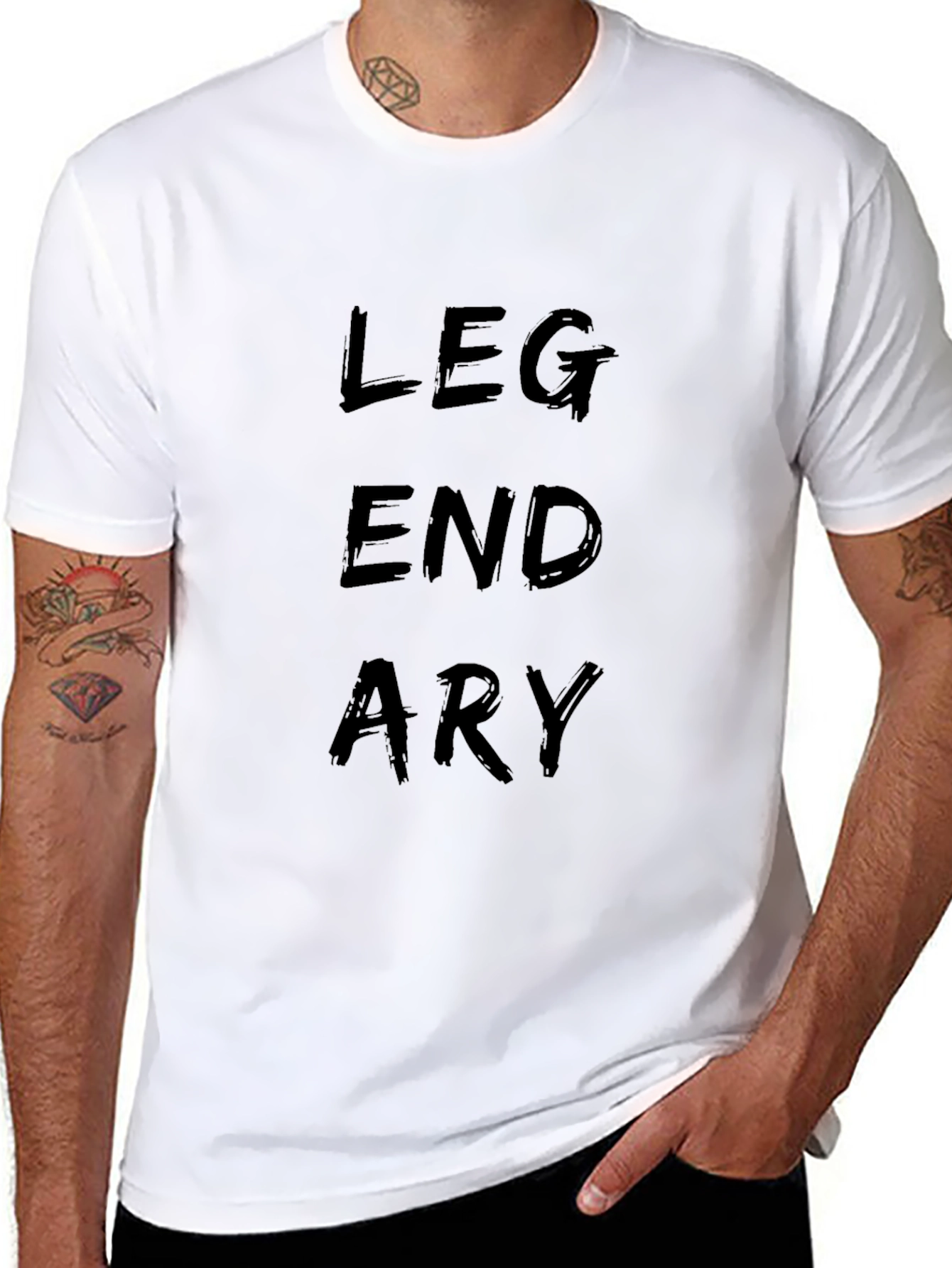 Legendary Black T-Shirt - Mens Stylish Tee