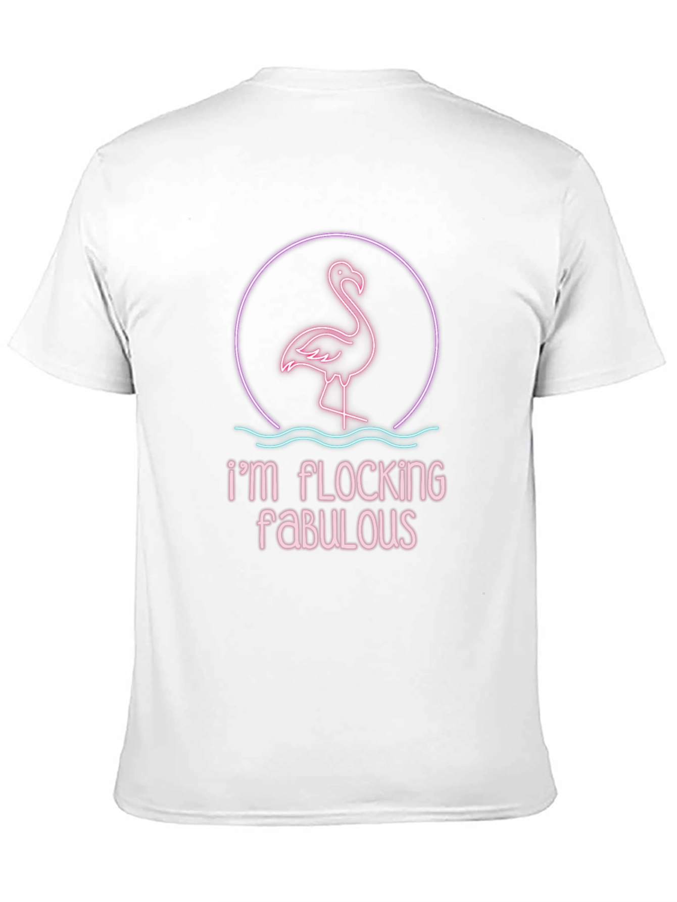 Flocking Fabulous Graphic Tee - Black Casual T-Shirt