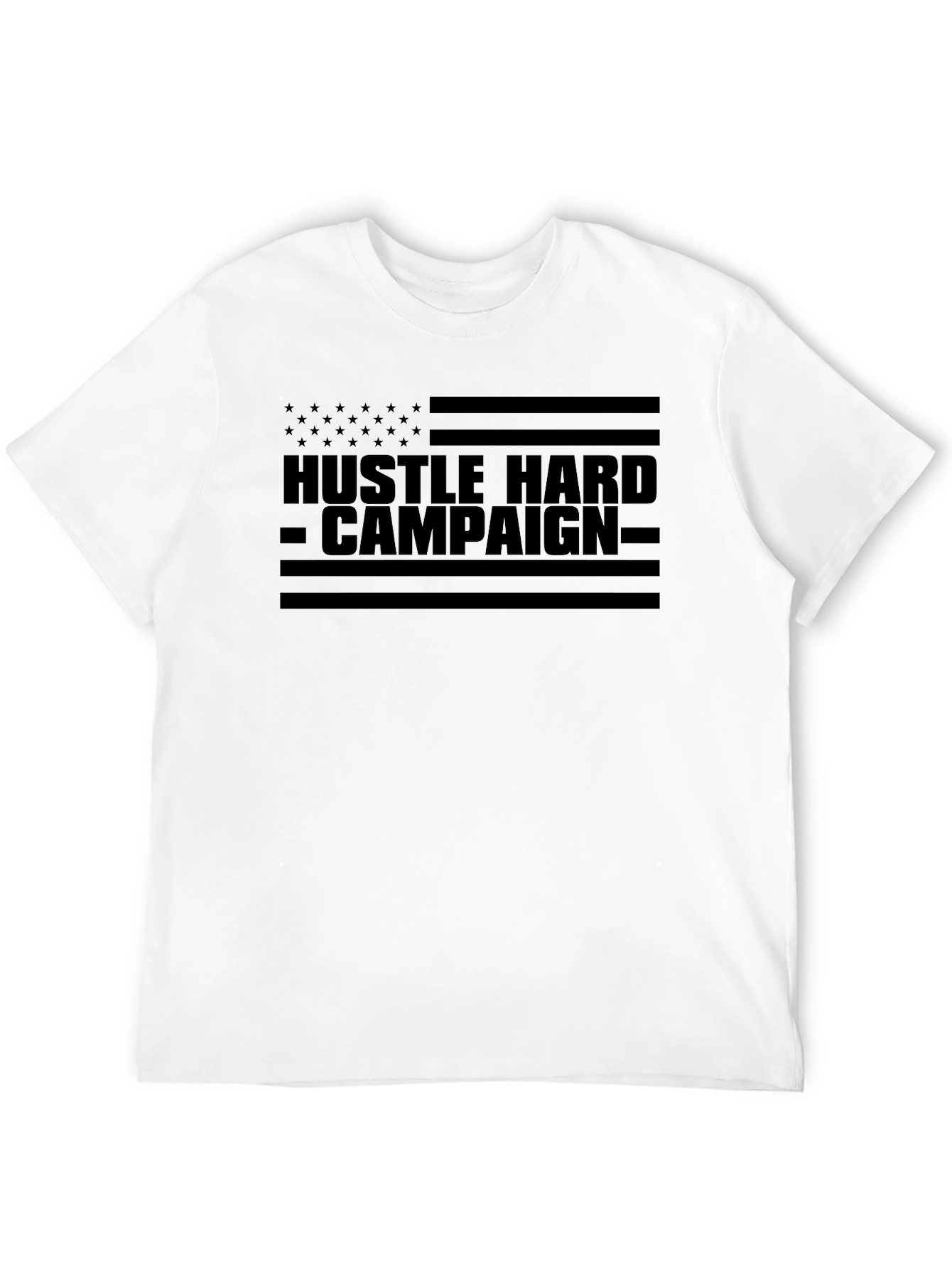 Hustle Hard Campaign Graphic Tee
