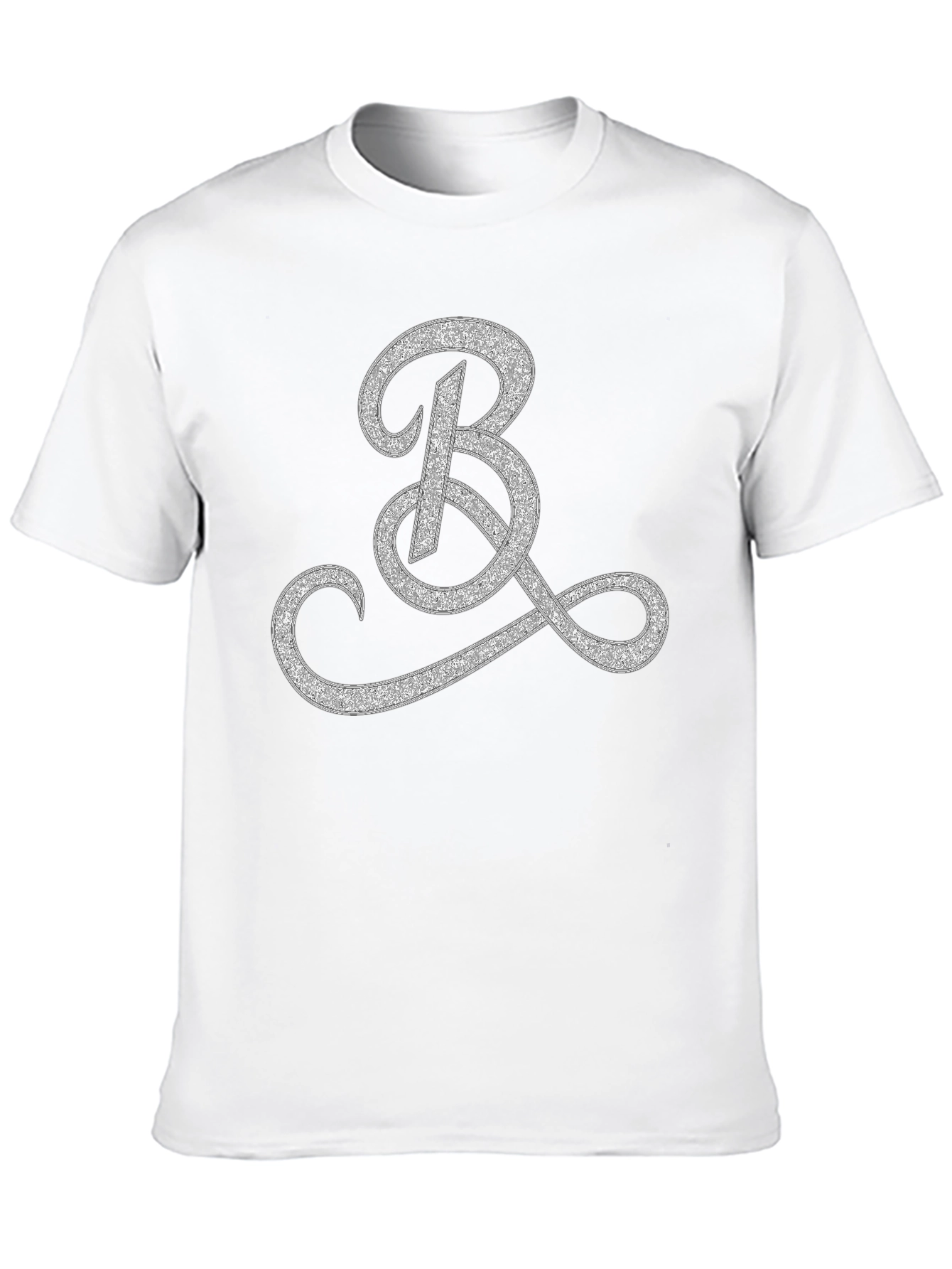 Elegant Initial B Graphic T-Shirt