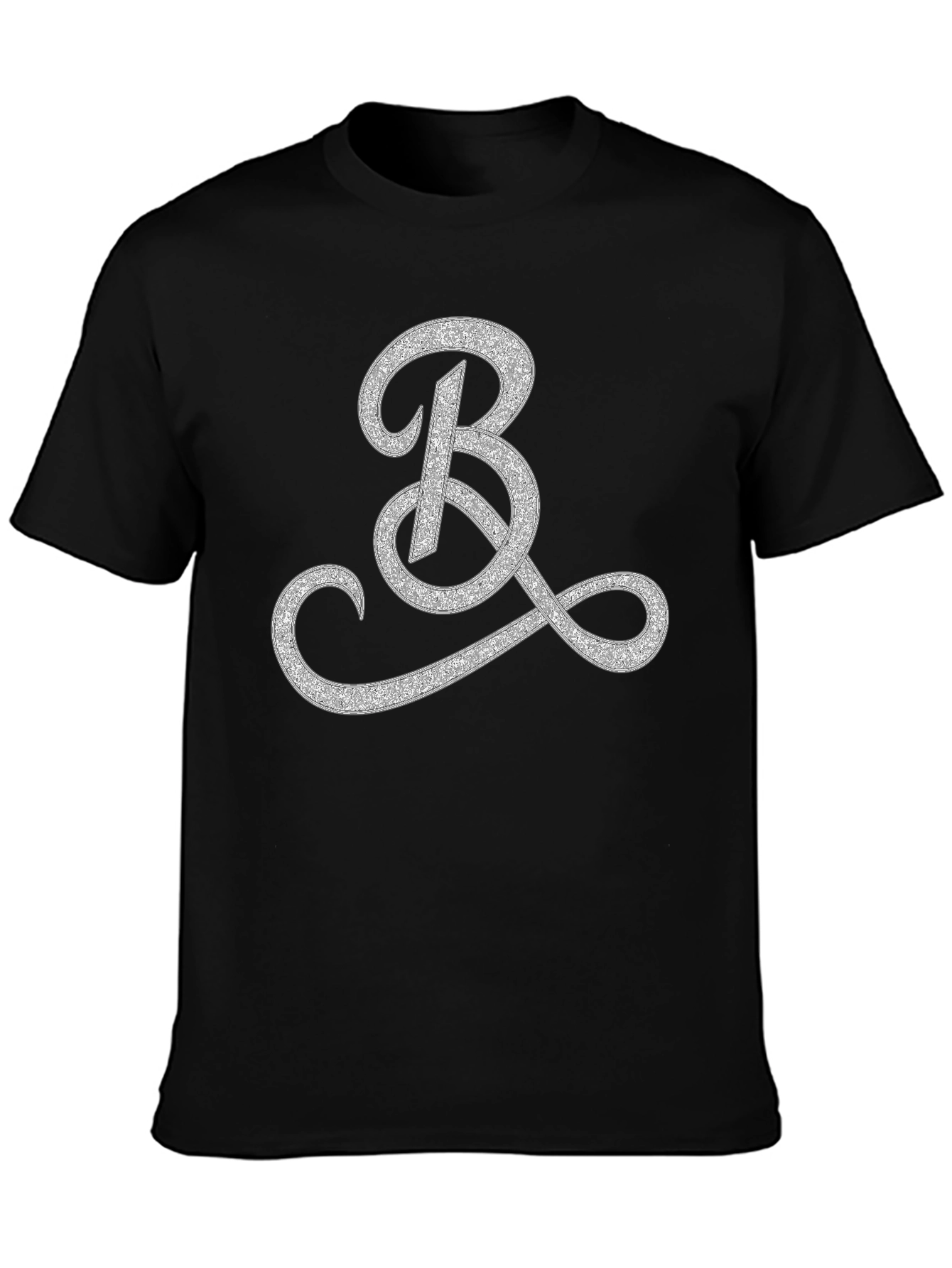 Elegant Initial B Graphic T-Shirt
