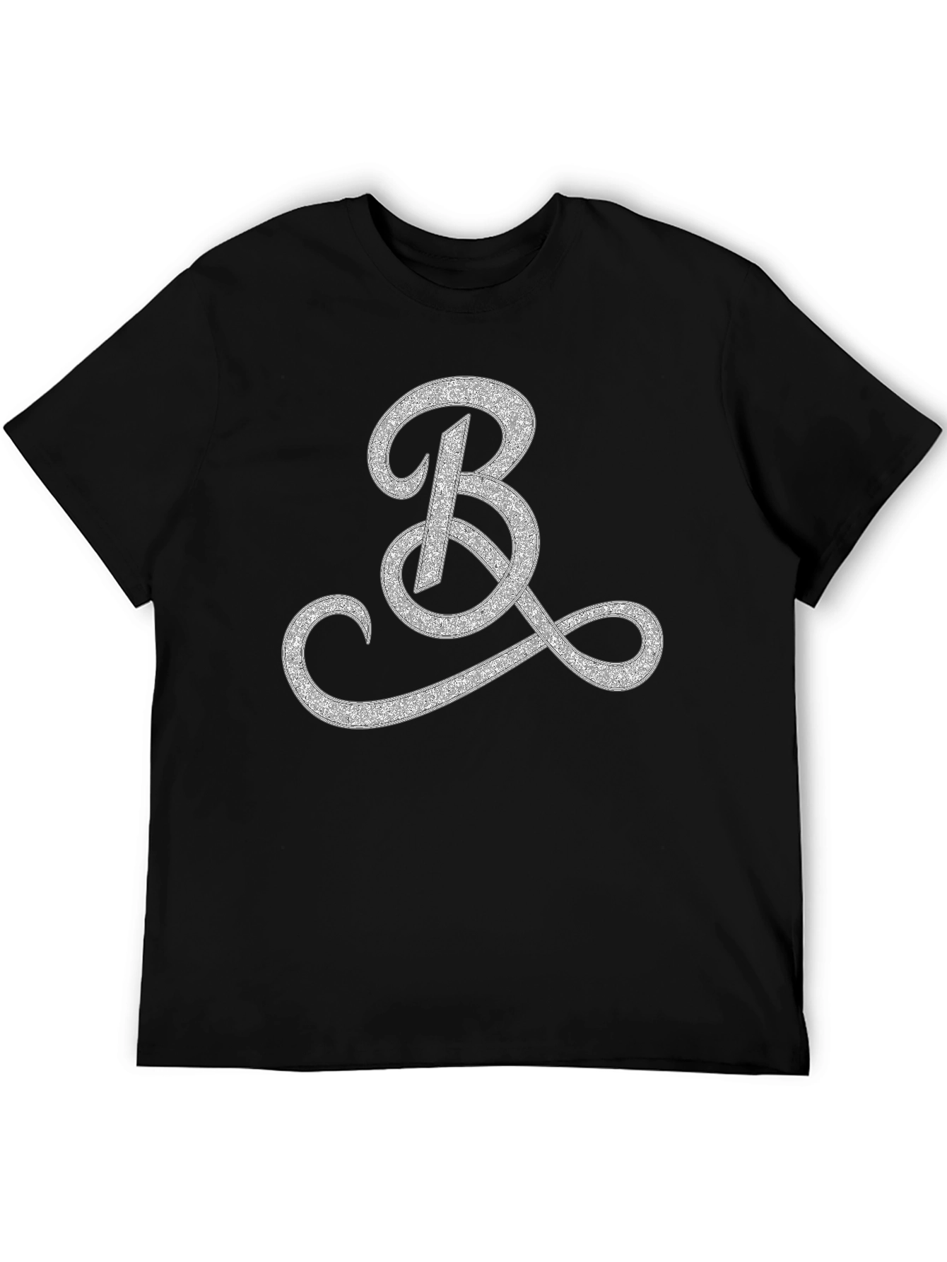 Elegant Initial B Graphic T-Shirt