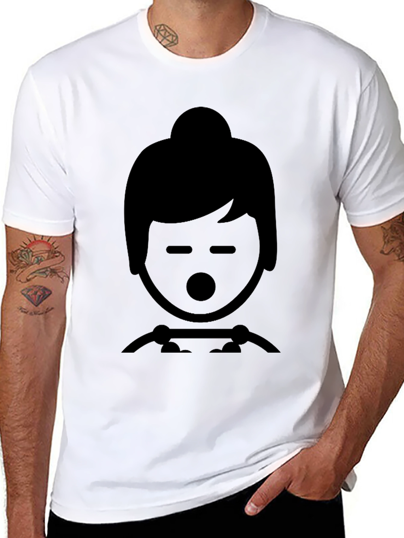 Playmobil Figure Graphic Tee - Black