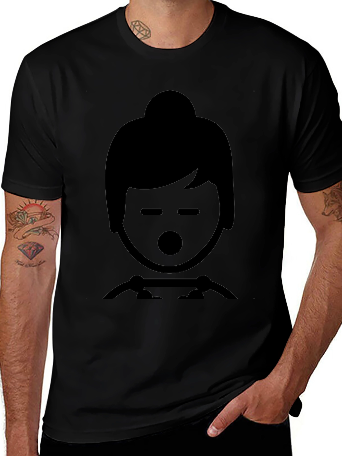 Playmobil Figure Graphic Tee - Black