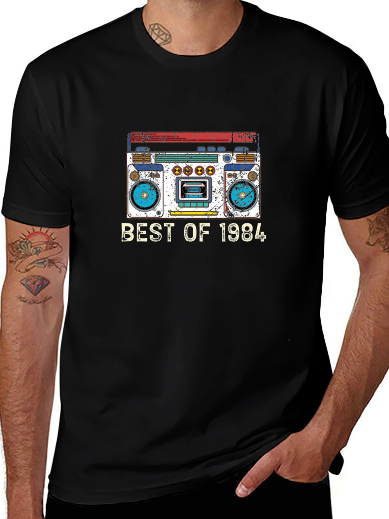 Best of 1984 Boombox Graphic Tee