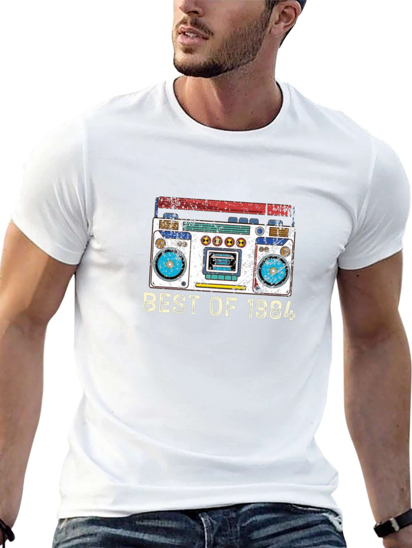 Best of 1984 Boombox Graphic Tee
