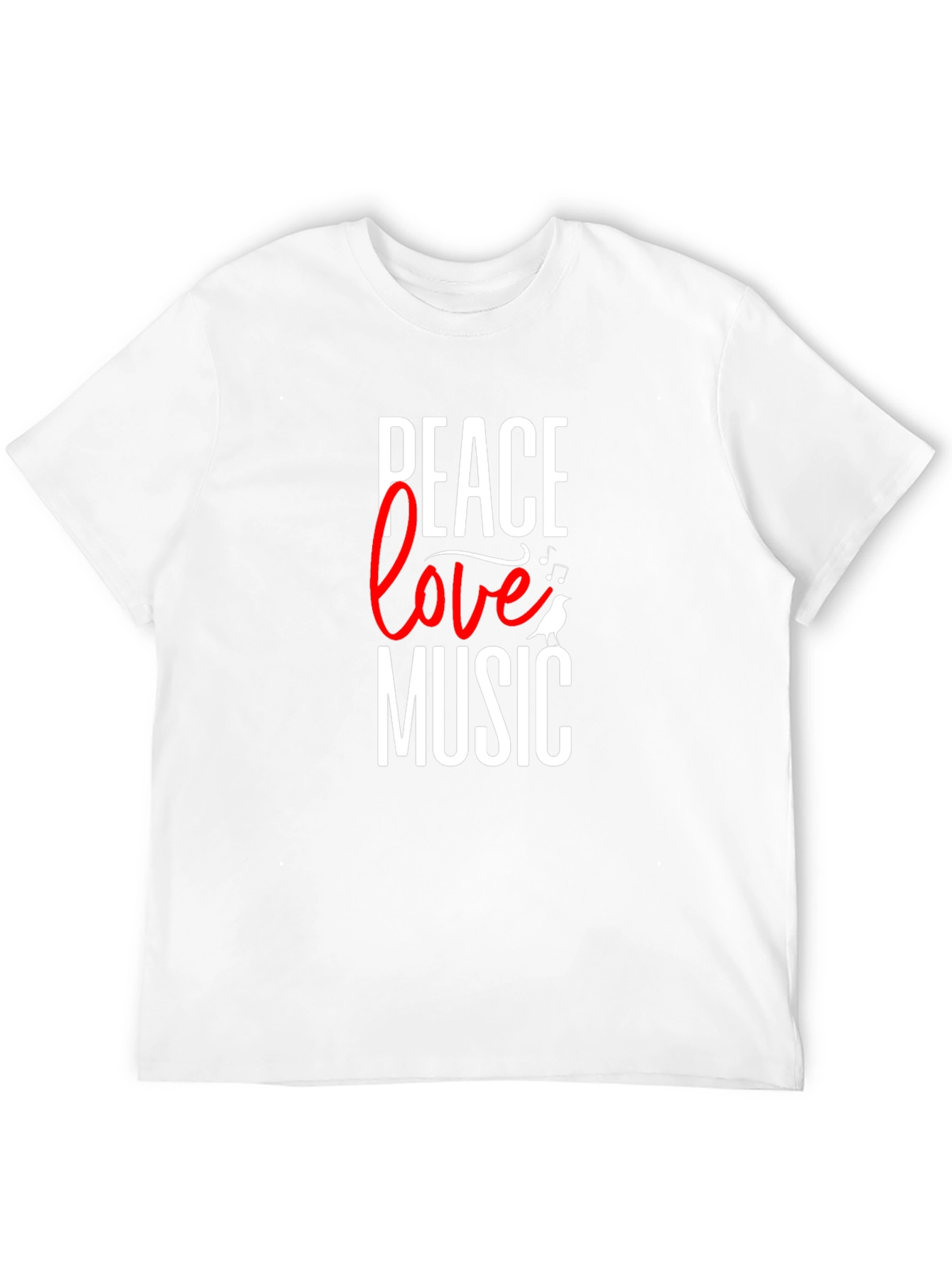 Peace Love Music Graphic Tee