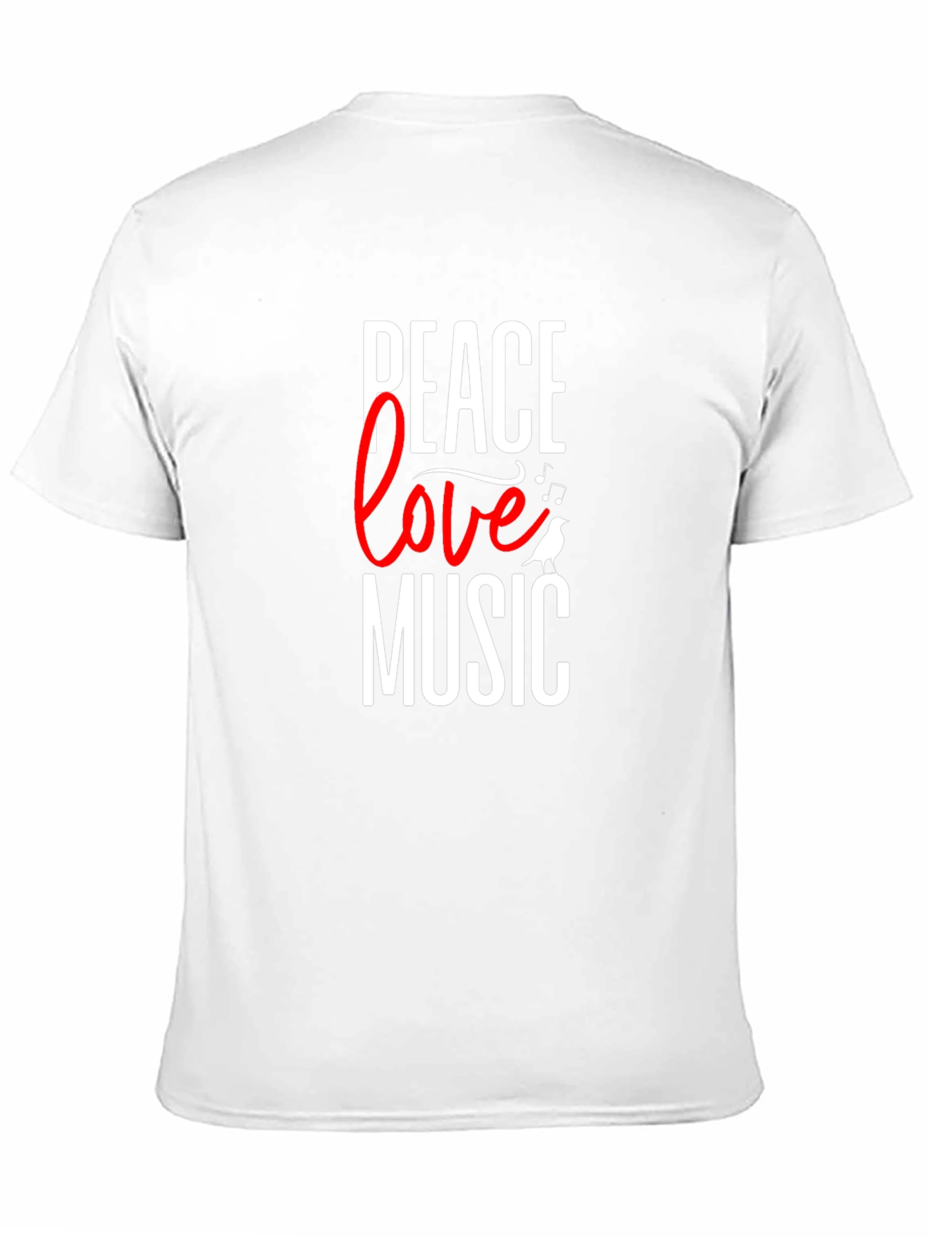 Peace Love Music Graphic Tee