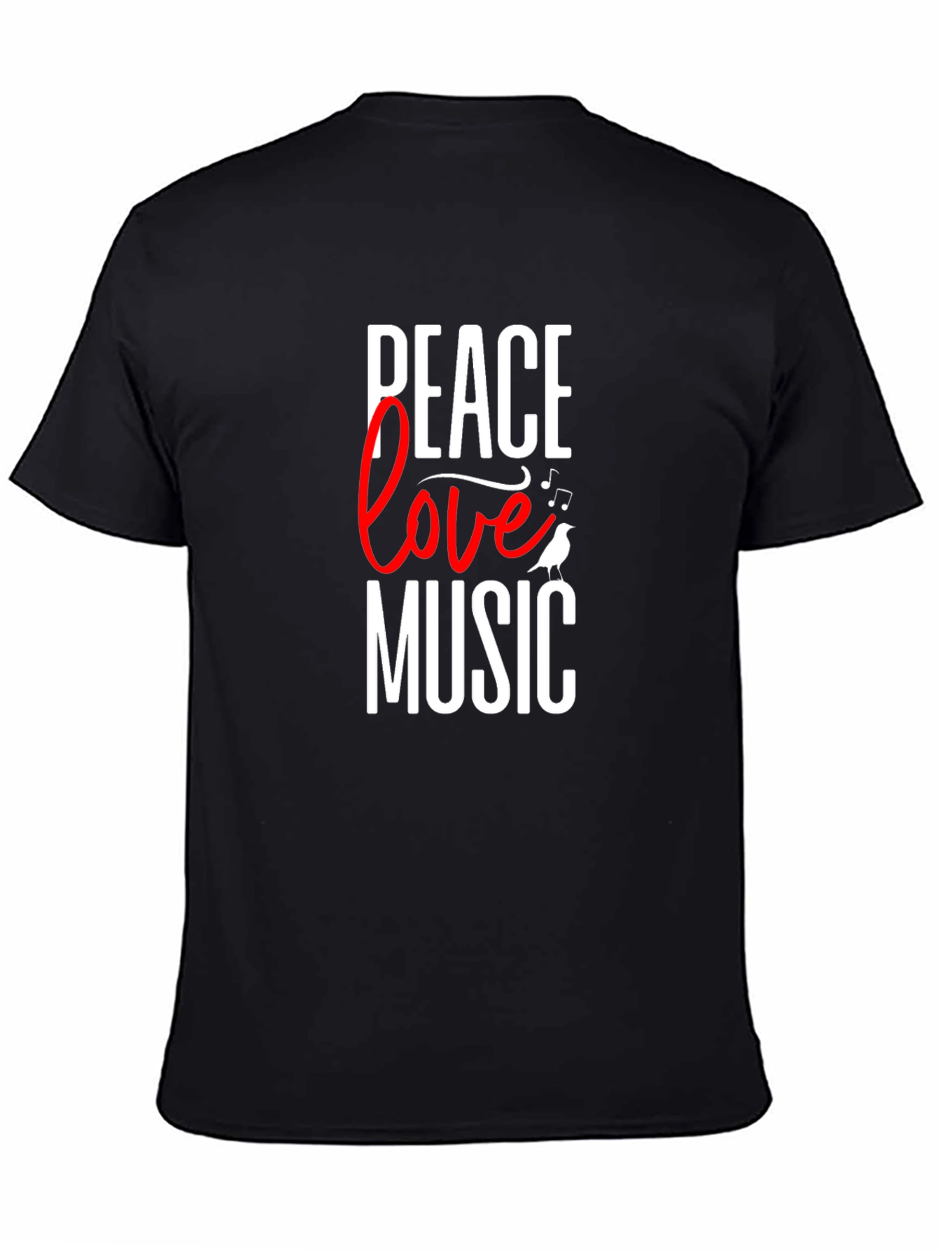 Peace Love Music Graphic Tee