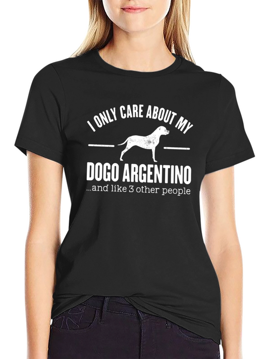 Dogo Argentino T-Shirt: Dog Lover Tee