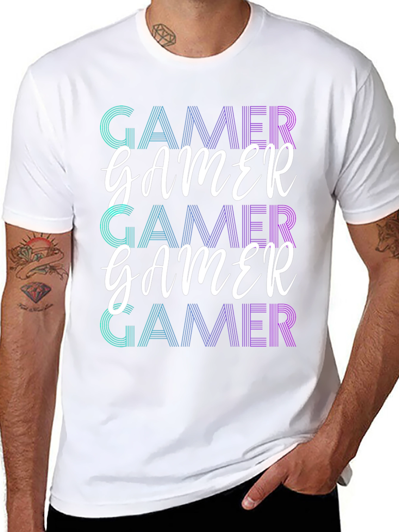 Gamer T-Shirt - Stylish Graphic Tee for Gamers