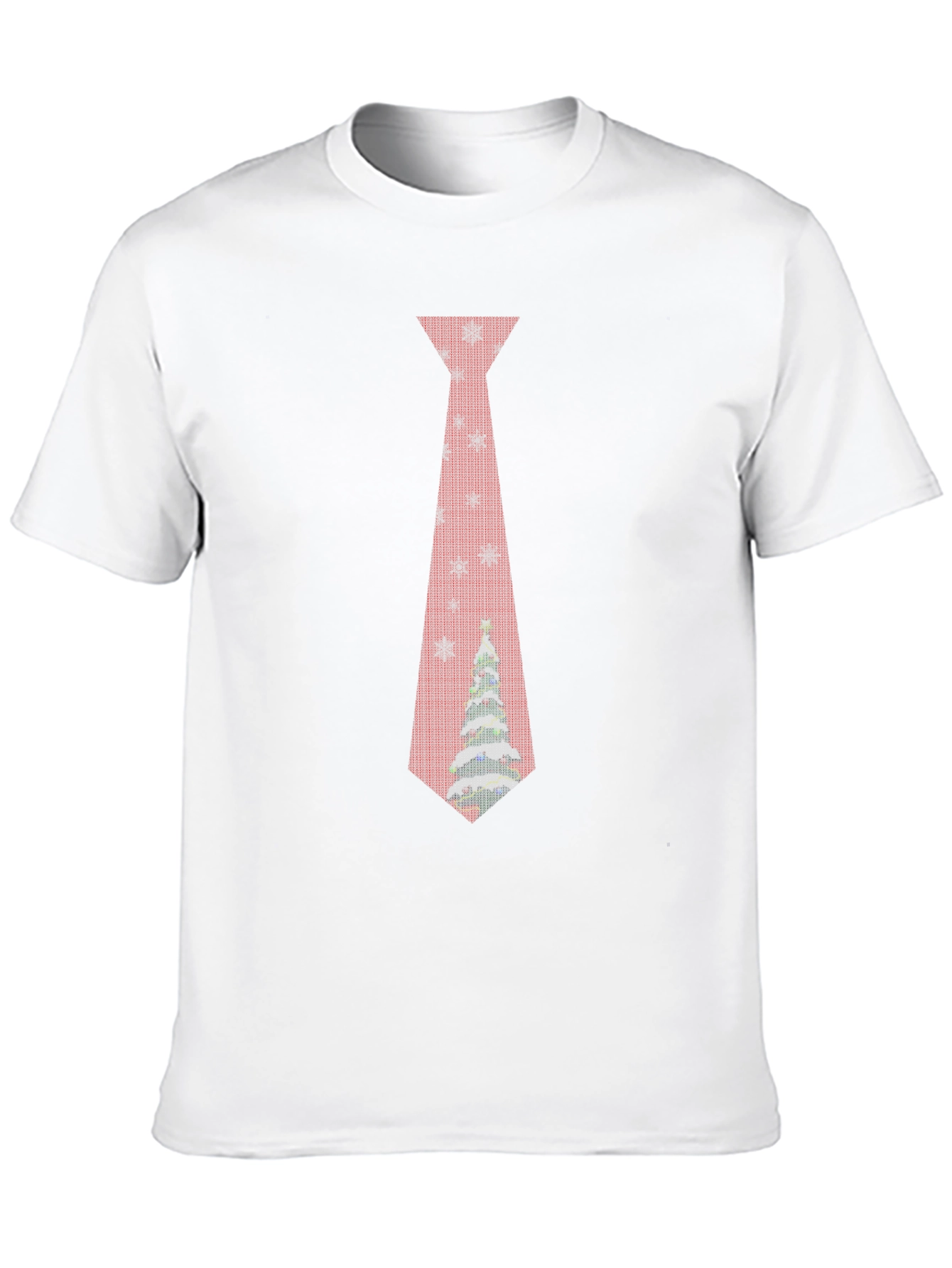 Festive Christmas Tie T-Shirt