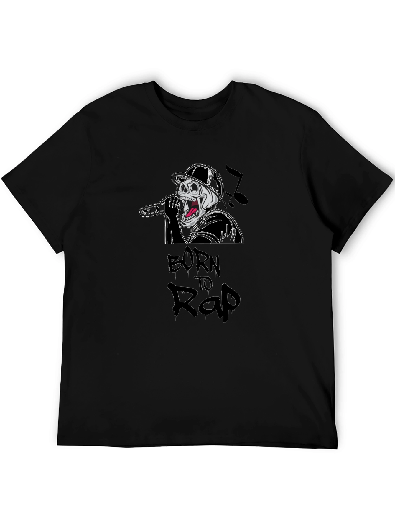 Born To Rap Graphic T-Shirt