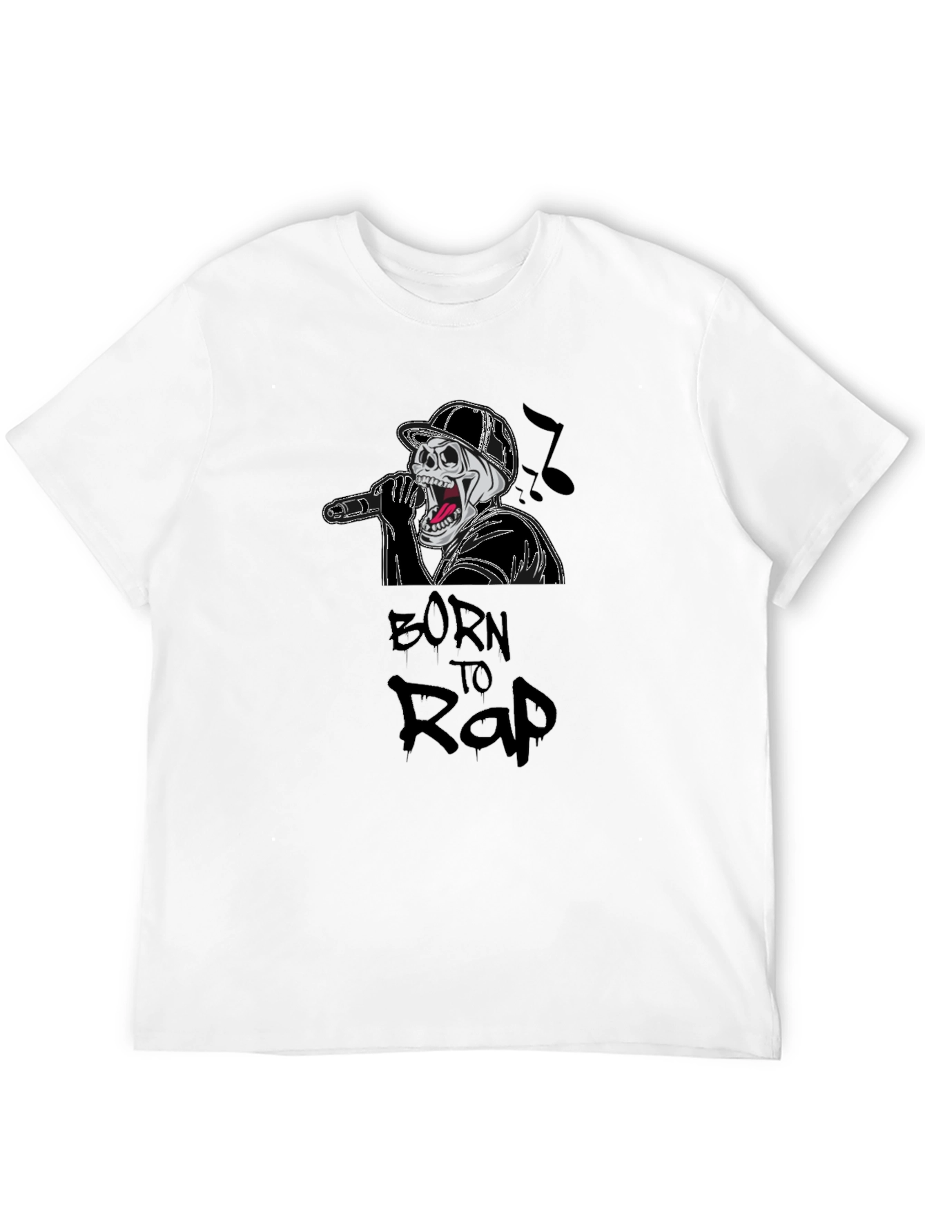 Born To Rap Graphic T-Shirt