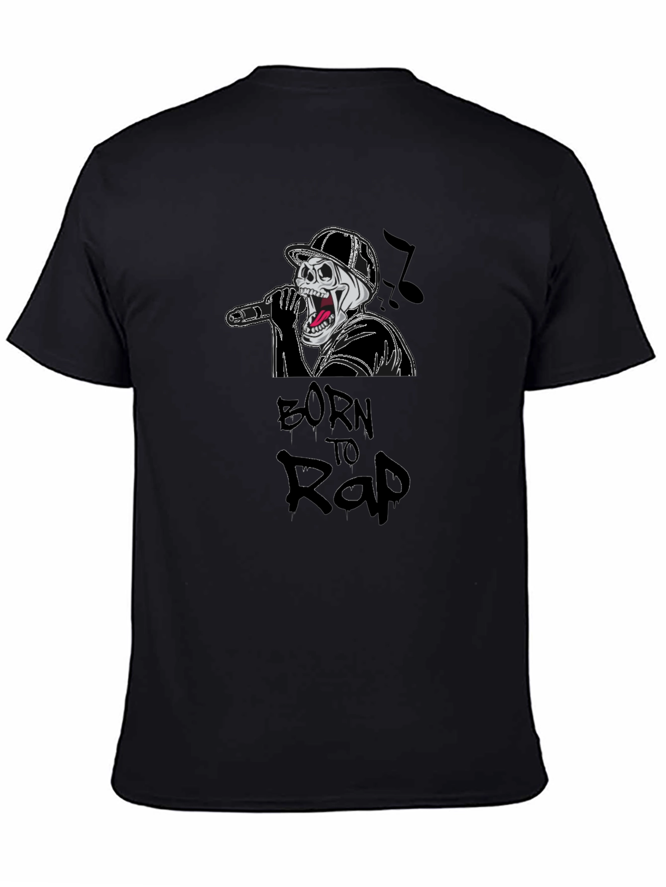 Born To Rap Graphic T-Shirt