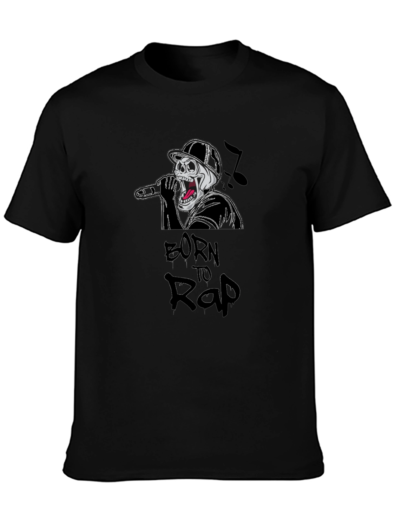 Born To Rap Graphic T-Shirt