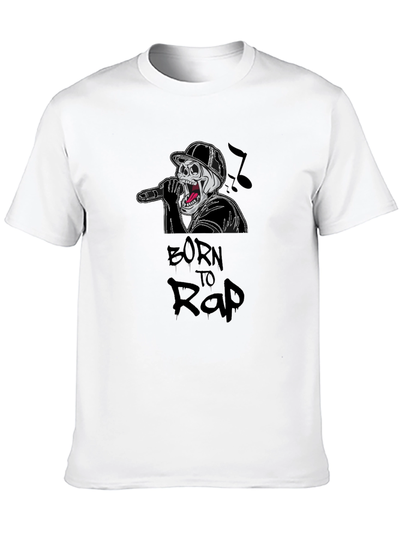 Born To Rap Graphic T-Shirt