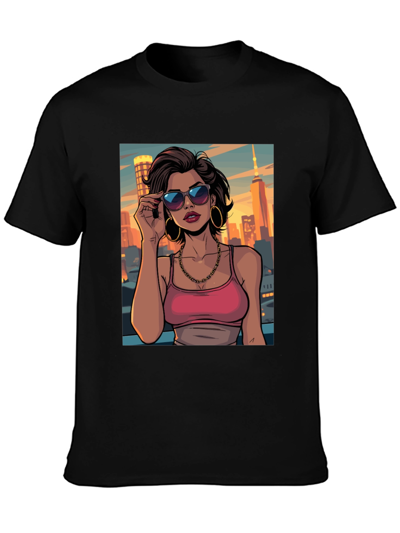 City Girl Tee - Graphic Print T-Shirt