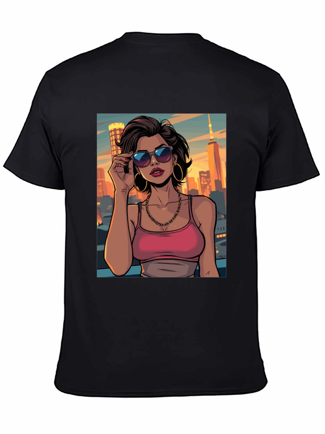 City Girl Tee - Graphic Print T-Shirt