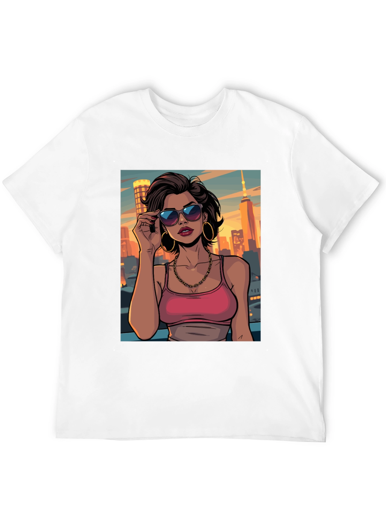 City Girl Tee - Graphic Print T-Shirt