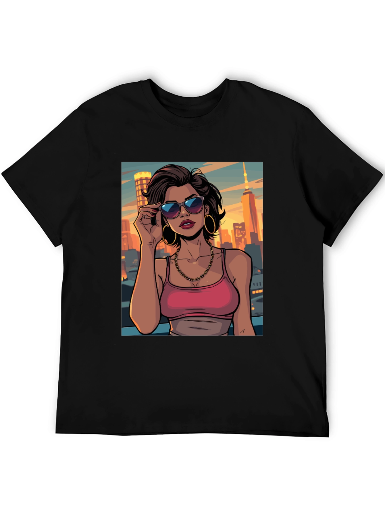 City Girl Tee - Graphic Print T-Shirt