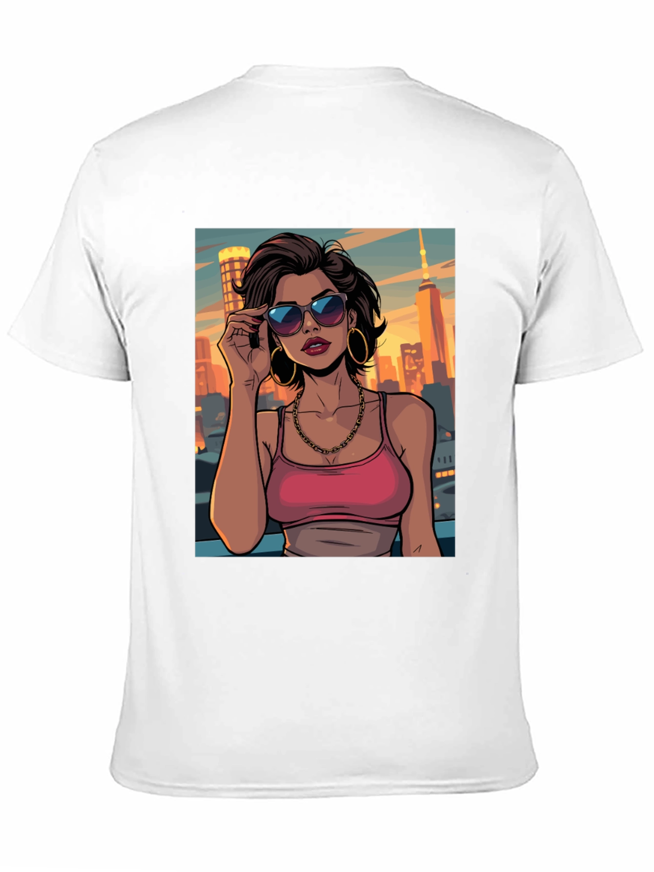 City Girl Tee - Graphic Print T-Shirt